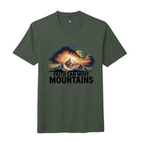 faith move mountains t-shirt for outing