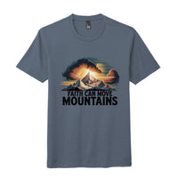 faith move mountains t-shirt for outing