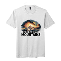 faith move mountains t-shirt for outing