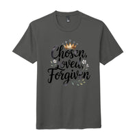 ndm:2235543perfect tri tee shirt Chosen loved and Forgiven